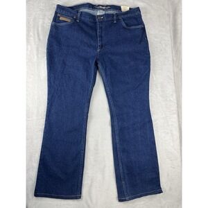 TEXAS JEANS Jean Women 18x30 Blue Denim Stretch Bootcut  Leg High Rise made USA
